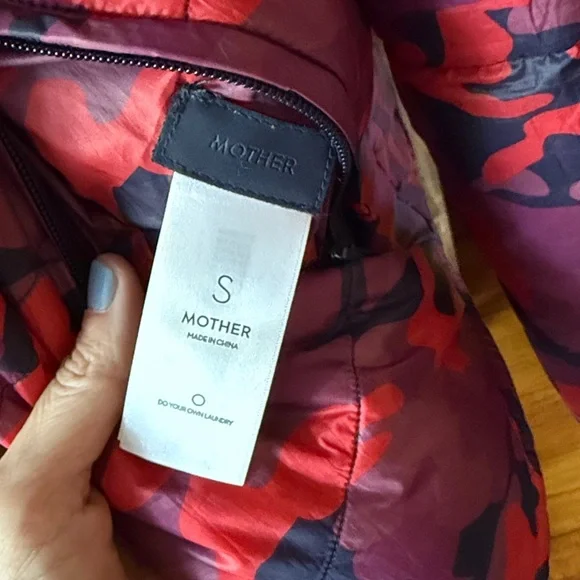 MOTHER “the two face” reversible Camouflage Puffer Jacket! - Picture 5 of 5